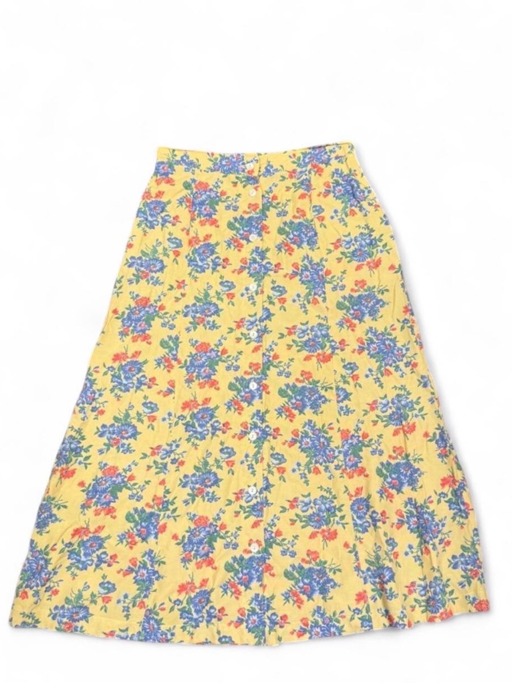 Vintage 90s GAP floral midi skirt